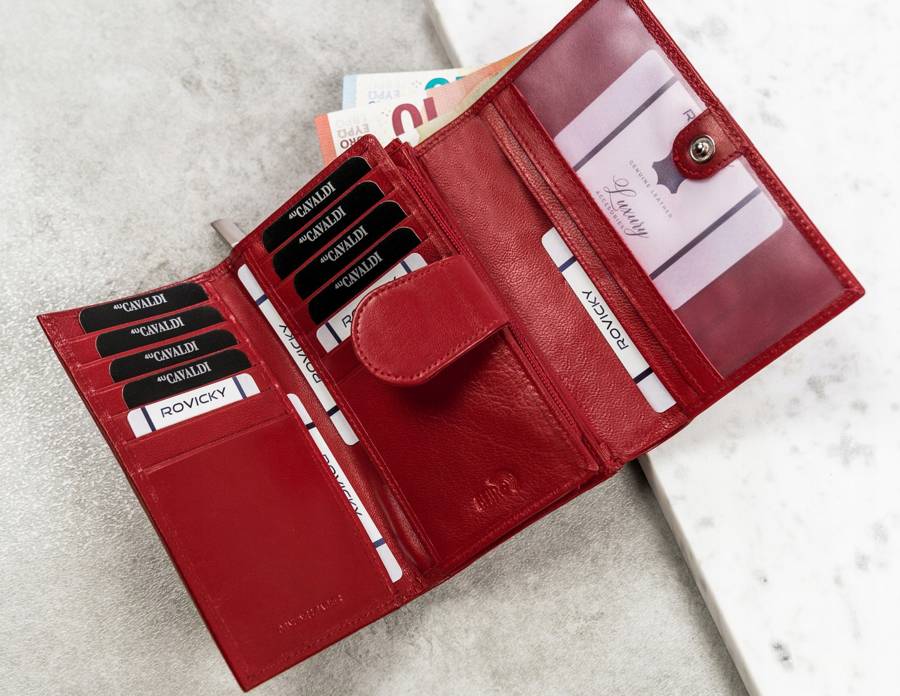 Кошелек женский Cavaldi RD-21-GCL RED Кошелек женский Cavaldi RD-21-GCL RED